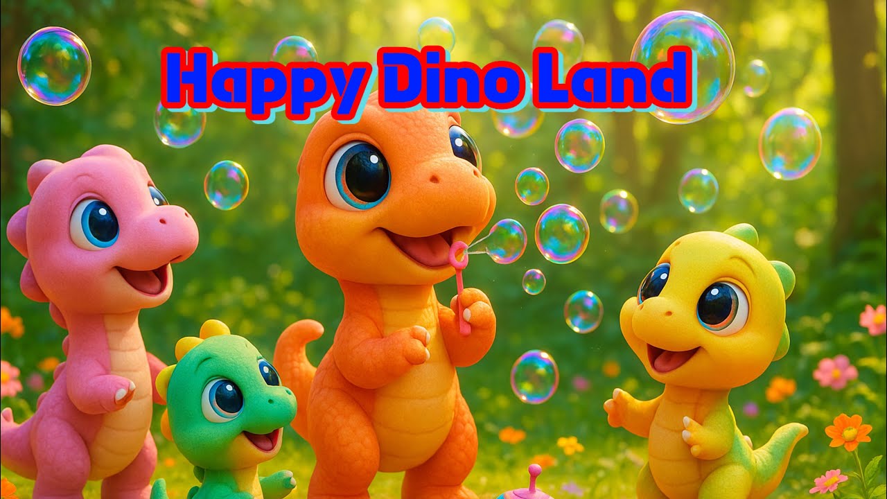 Happy Dino Land!/Nursery Rhymes & Kids Songs