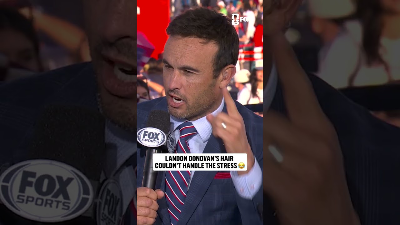 The USMNT had Landon Donovan's fake hair falling out