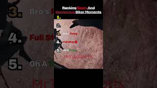 Ranking Scary And Dangerous Biker Moments Pt.2 #dangerous #funny #scary #mtb #shorts #shortsvideo