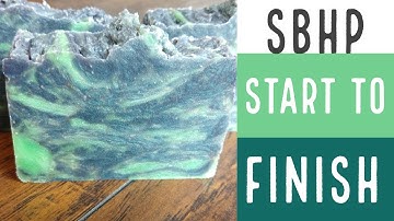 How To Make Stick Blender Hot Process Soap Start to Finish