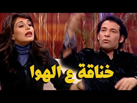 خناقة ساخنة بين سعد الصغير ومنه فضالي على الهواء 