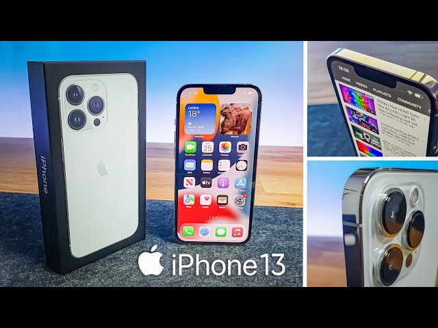 iPhone 13 Pro Silver - Unboxing & First Impressions! - YouTube