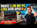 🔥 LLM em PC FRACO SEM GPU! Eu consegui (e te ensino como)
