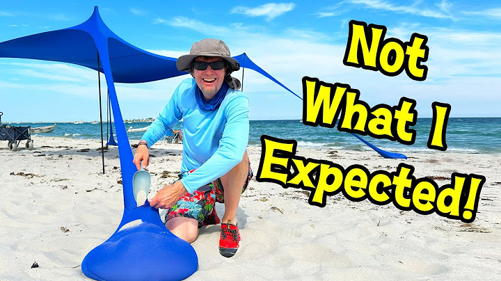 It's Cheap, But Is It Good? | AMMSUN Beach Tent (Review)