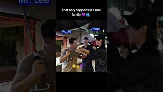 Jhope And Mr. Lee Eating Together Its A Family