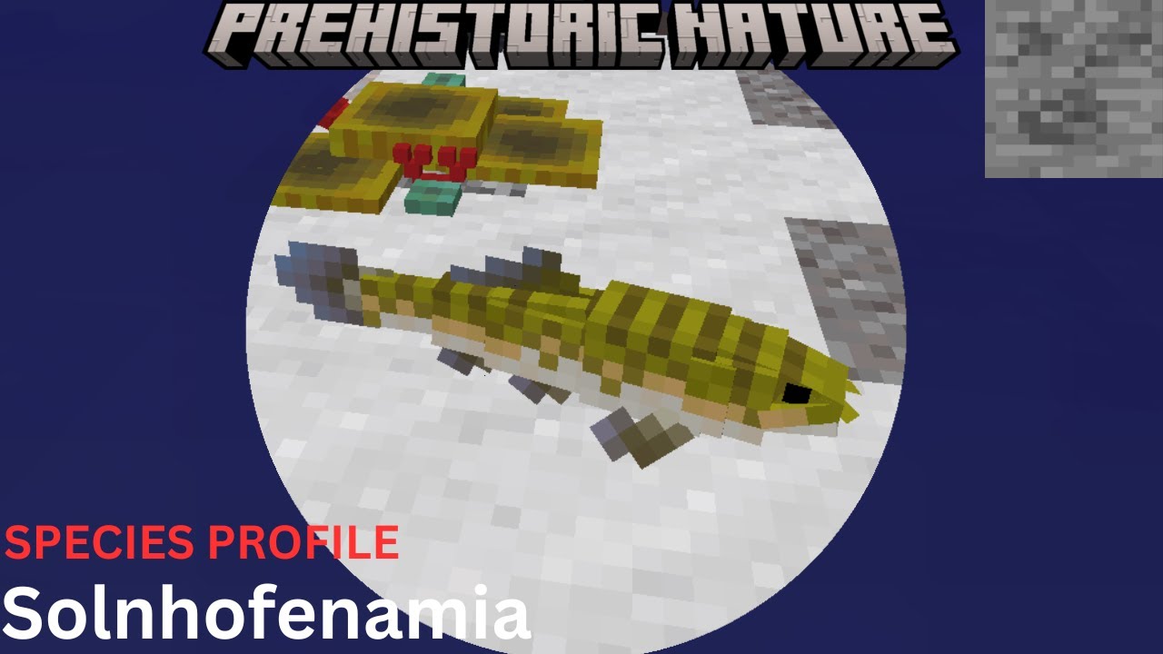 Prehistoric nature - Solnhofenamia species profile