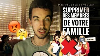 SUPPRIMER DES MEMBRES TOXIQUES DE VOTRE FAMILLE