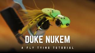 Duke Nukem: Fly Tying Tutorial of a Killer Frog Pattern