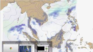 Weather Forecast in the South of Thailand during 16-22 Jan 2012 (2555) screenshot 1