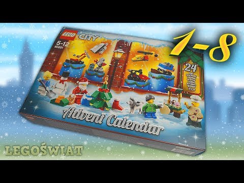 LEGO CITY: Kalendarz Adwentowy 2018 (60201) - część 1 | LegoŚwiat