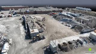 Details Pix4d Concrete Plant Flythrough Update