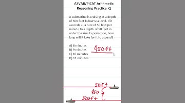 ASVAB/PiCAT Arithmetic Reasoning Practice Test Q: Simple Division #acetheasvab w/ #grammarhero