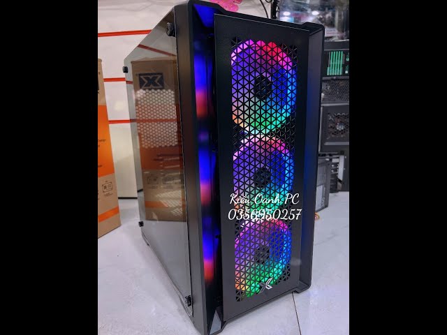 Vỏ CASE PC XIGMATEK LUX M 3FR GAMING M-ATX, Sẵn 3 FAN XIGMATEK X20RF | KIỀU OANH PC OFFICIAL