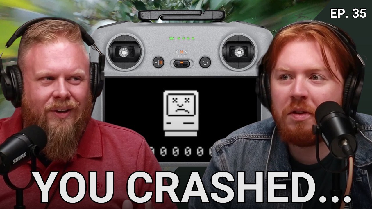 What happens when you crash a drone?