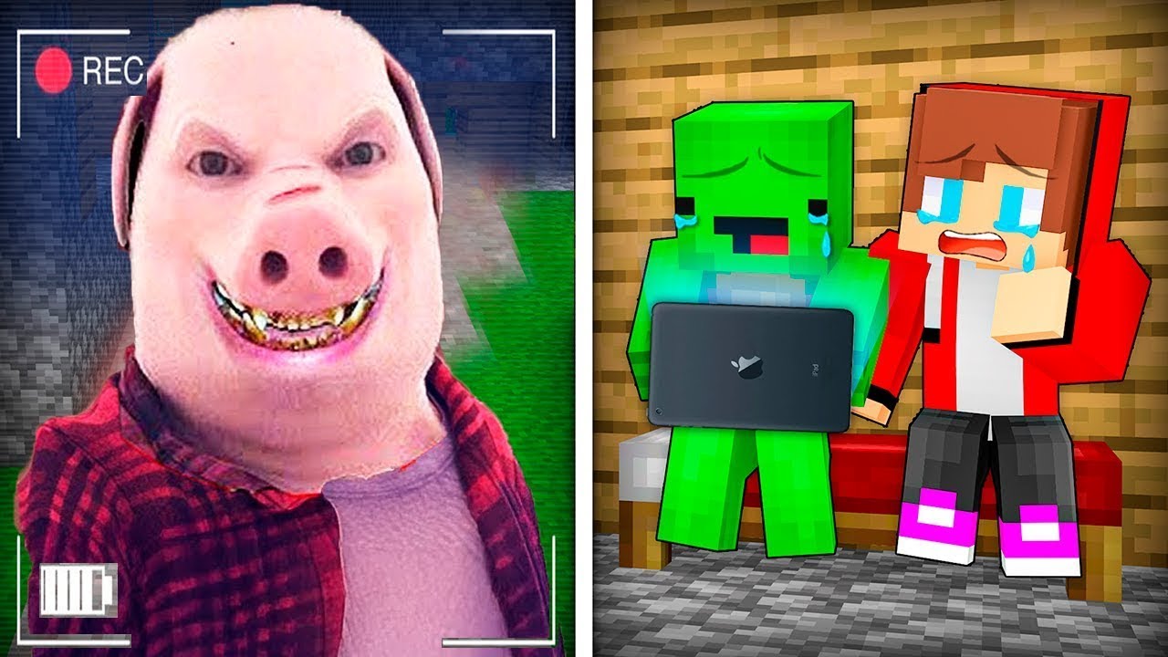 Jay Jay and Mikey filmed the scary John Polk in Minecraft with a