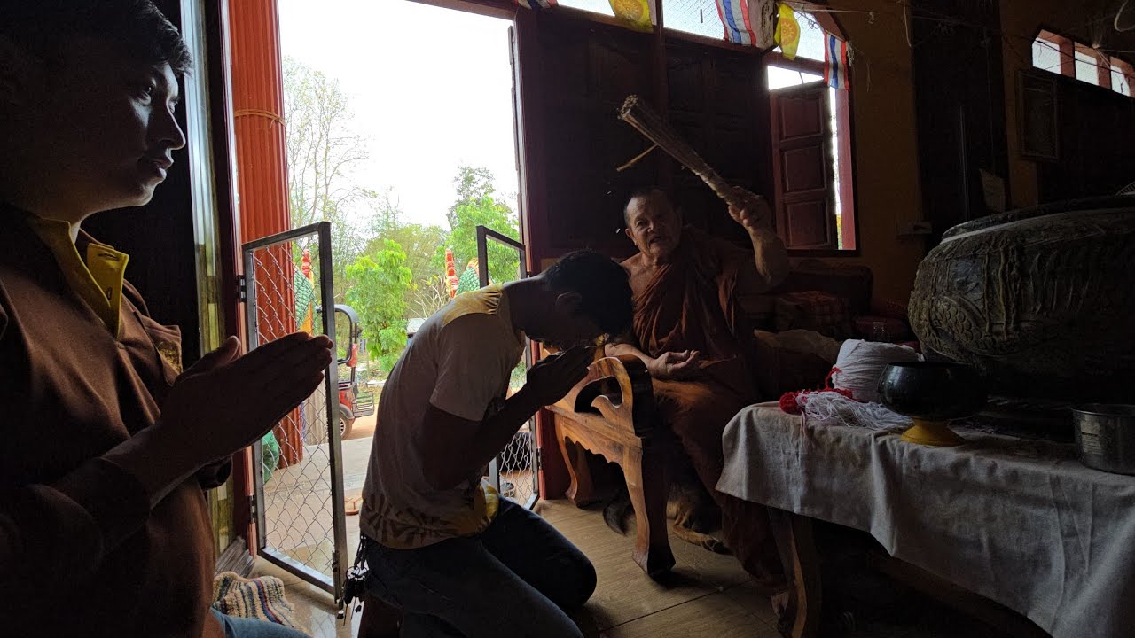 บ่าวมืดมาทำบุญวันคล้ายวันเกิด​หลวงพ่อทำอะไรให้​