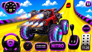 New Monster Truck Mega Ramp Extreme Racing Mega Ramp Extreme Stunts 🚨 Android Games part 05 screenshot 5