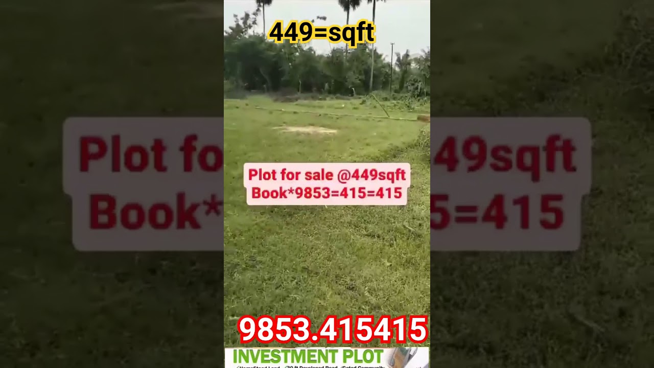 449=sqft plot for sale in Bhubaneswar Puri Bypass Road