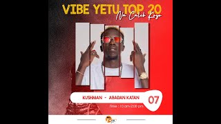 KISS AND TELL ABADAN KATAN - KUSHMAN - NUMBER 7 || RADIO YETU || CALEB KOYO
