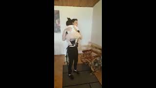 Solomombaby Sırtta Kullanım Şekli