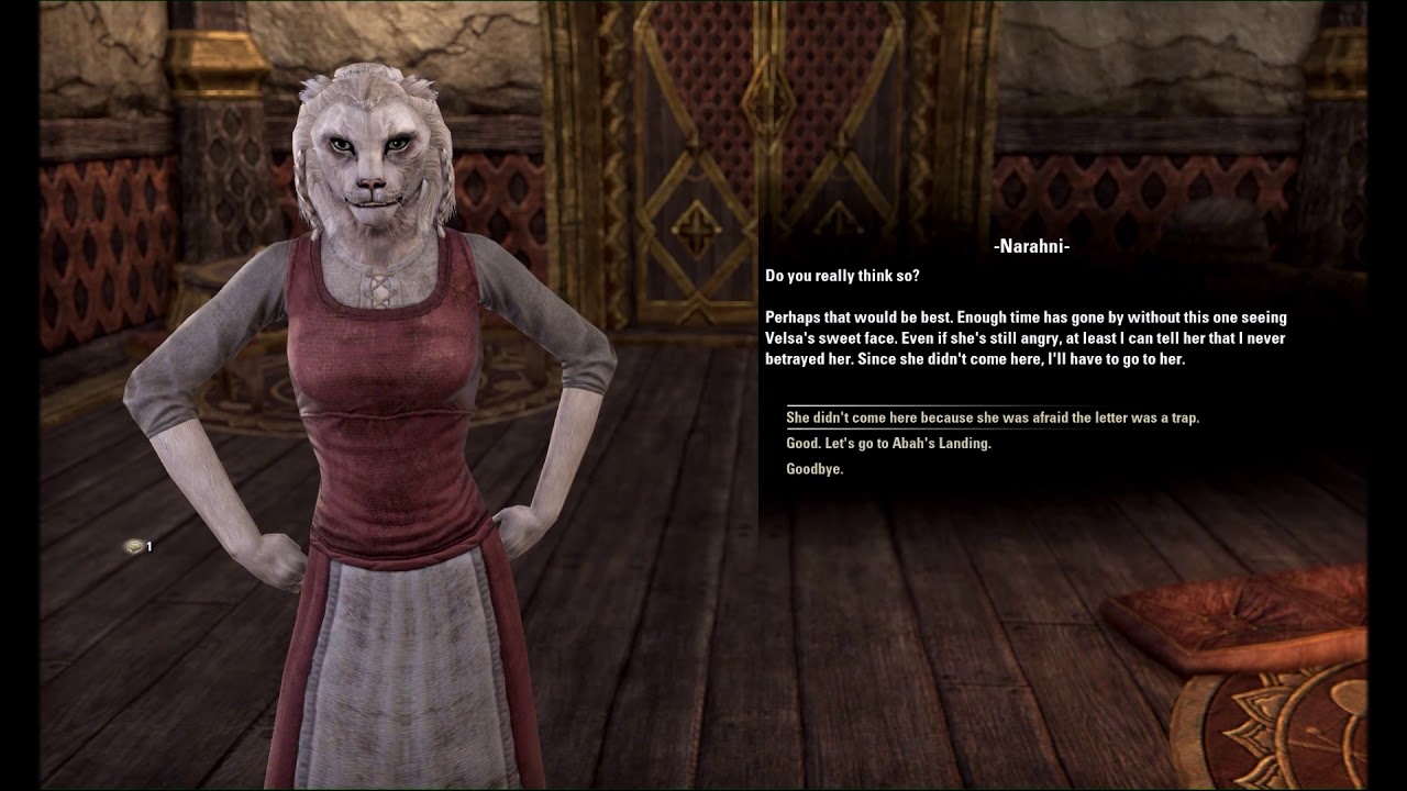 A Faded Flower - Velsa and Narahni  - Hews Bane Side Quest Elder Scrolls Online ESO