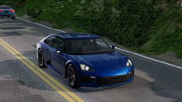 Police Chase in Traffic Test (BeamNG.drive)