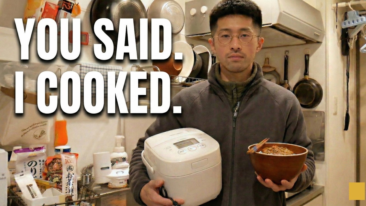 I Finally Cooked Rice.