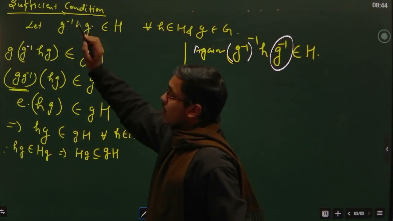 Normal Subgroup Theorems Proof 