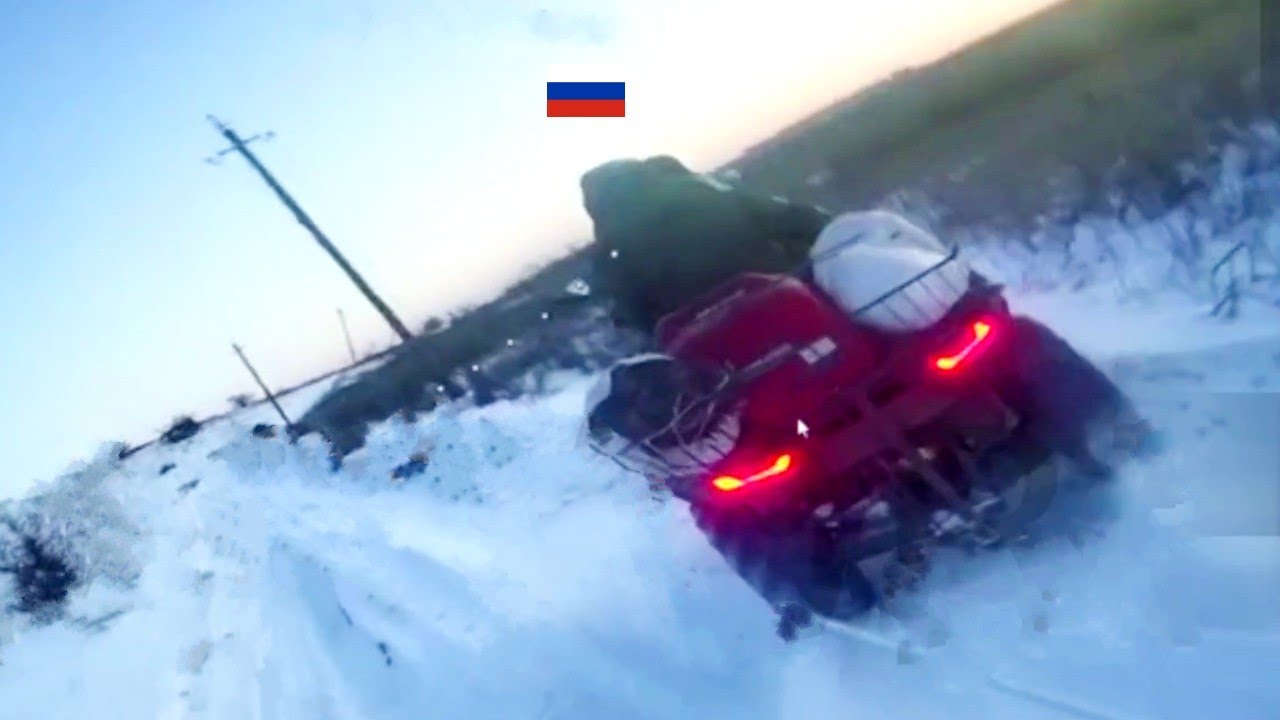 Ukrainian FPV drones continue to stop Russian ATVs and their logistics.