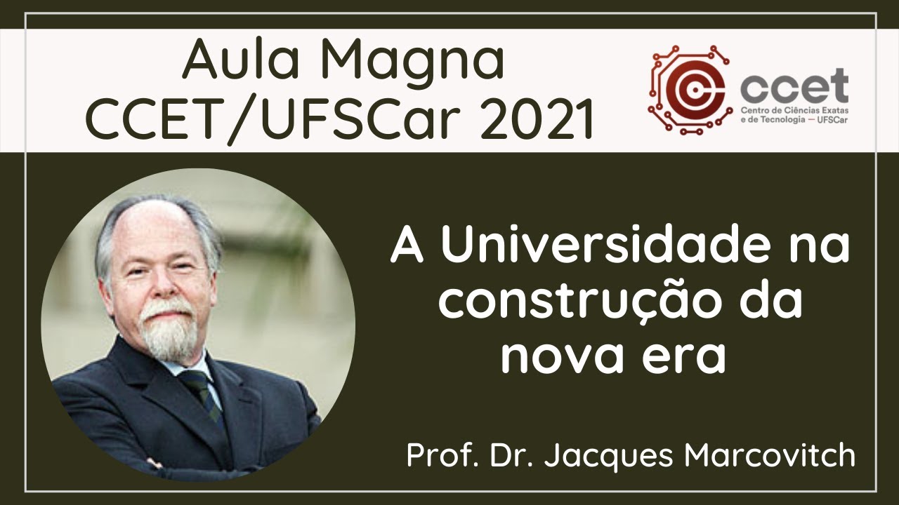 Aula Magna CCET/UFSCar 2021