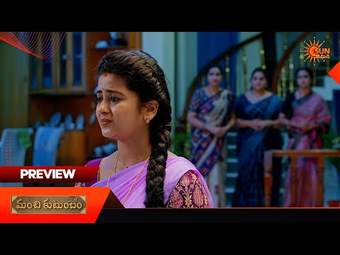 Manchi Kutumbam - Preview of the day | Watch full EP Sun NXT | 12 Oct 2026 | Sun Gemini