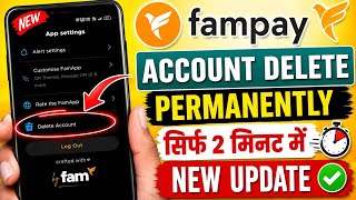 How to Delete Fampay Account | Fampay Account Delete | How To Delete Fampay Account Permanently screenshot 4