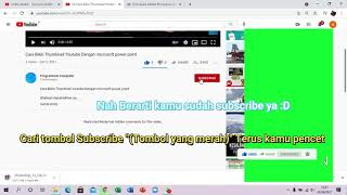 Video Singkat Cara Subscribe Channel ala programmer computer :D