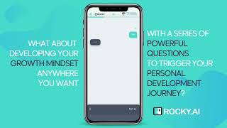 Rocky Demo Chatbot conversational AI coach. screenshot 1