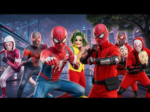SUPERHERO FRAMED! Spider-Man Pretends to Be the JOKER’S Henchman! | POV ACTION