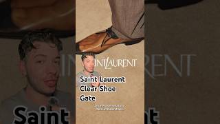 Yay or nay on YSL’s clear shoes? 🦶🏼👀 #ysl #shoes #connorstorrie