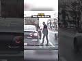 Road Raging Man Slams Door into Driver