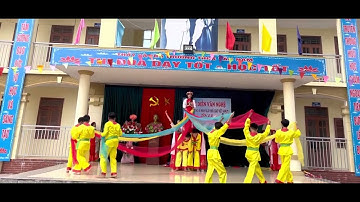 Múa dòng máu lạc hồng - Lớp 8A Trường THCS Vân Nam
