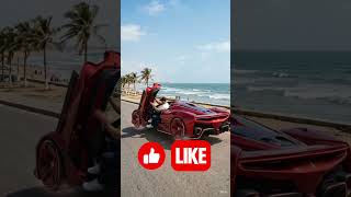 Ferrari Flying Car Spotted Over Karachi#FlyingCar #FutureCars #SciFi #Shorts