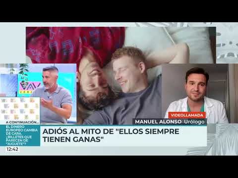 ¿Los hombres también pierden el deseo sexual? El Dr. Manuel Alonso responde
