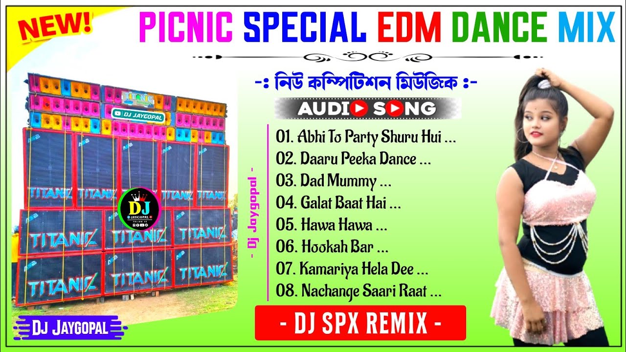 Picnic Special Edm Dance Mix 🥀 Dj Spx Remix 🥀 Hindi Edm Song Humming Bass 🥀 Dj Susovan Remix Hindi