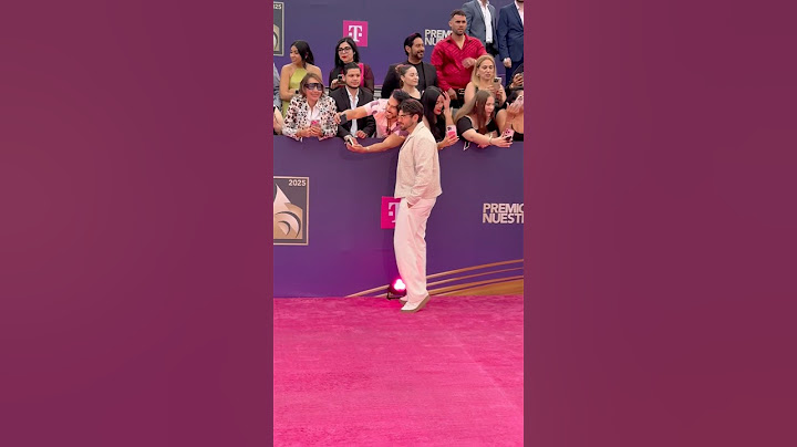 Así fue mi llegada a la alfombra de Premios Lo Nuestro. Gracias a todos por acompañarme ese día
