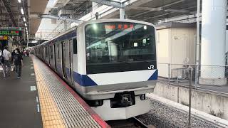 常磐線E531系カツK412編成が日暮里駅を発車 2026/7/4