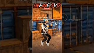 SVD best headshort 💀/ FPE #freefire