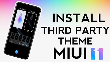 Install Third Party Theme in MIUI 11 | How to install third party theme in miui 11 | New Trick 2019