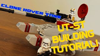Build Your Own LEGO UT-ST Hover ￼Tank! | Custom Star Wars MOC Tutorial