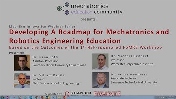 Developing a Roadmap for Mechatronics & Robotics Engineering Education
