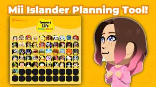 Plan Your Mii Islanders in TomoPlanner! The Tomodachi Life: Living The Dream Planning Tool!