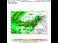 WRF Model Output: Total Precipitation Simulation