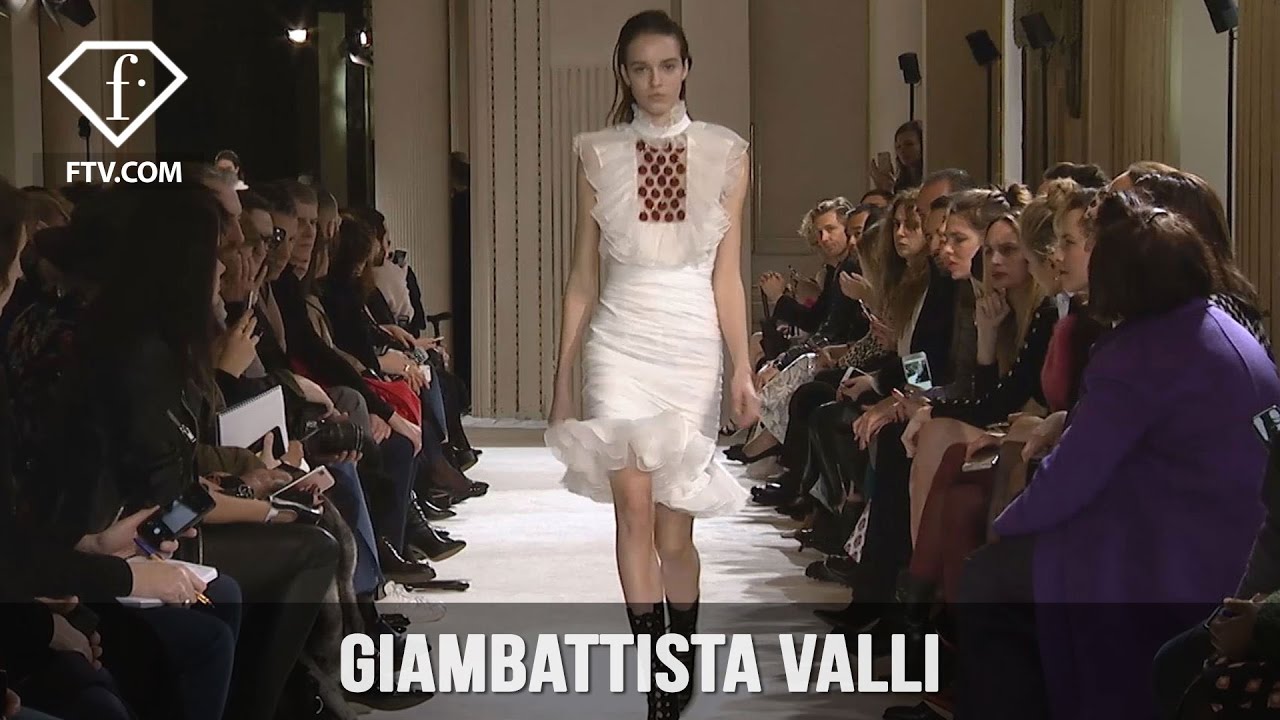 Paris Fashion Week Fall/WItner 2017-18 - Giambattista Valli | FashionTV